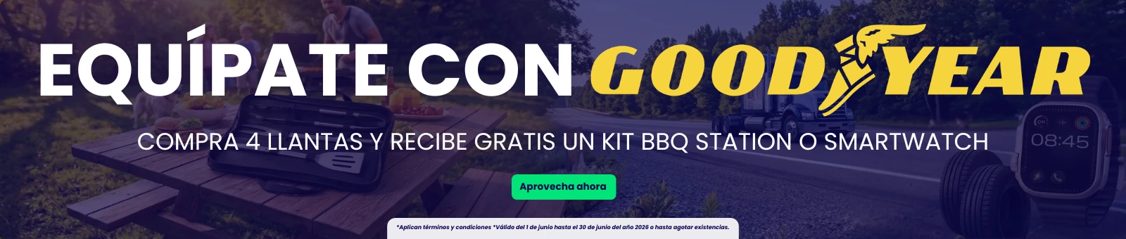 Gana con Goodyear - Junio 2026