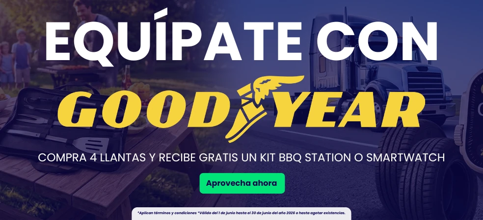 Gana con Goodyear - Junio 2026