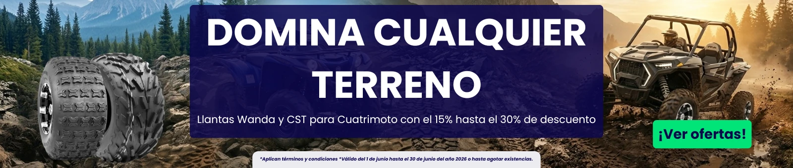 Ofertas Cuatrimoto - Junio 2026