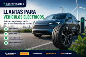 Llantas para carro eléctrico: cómo elegir las adecuadas