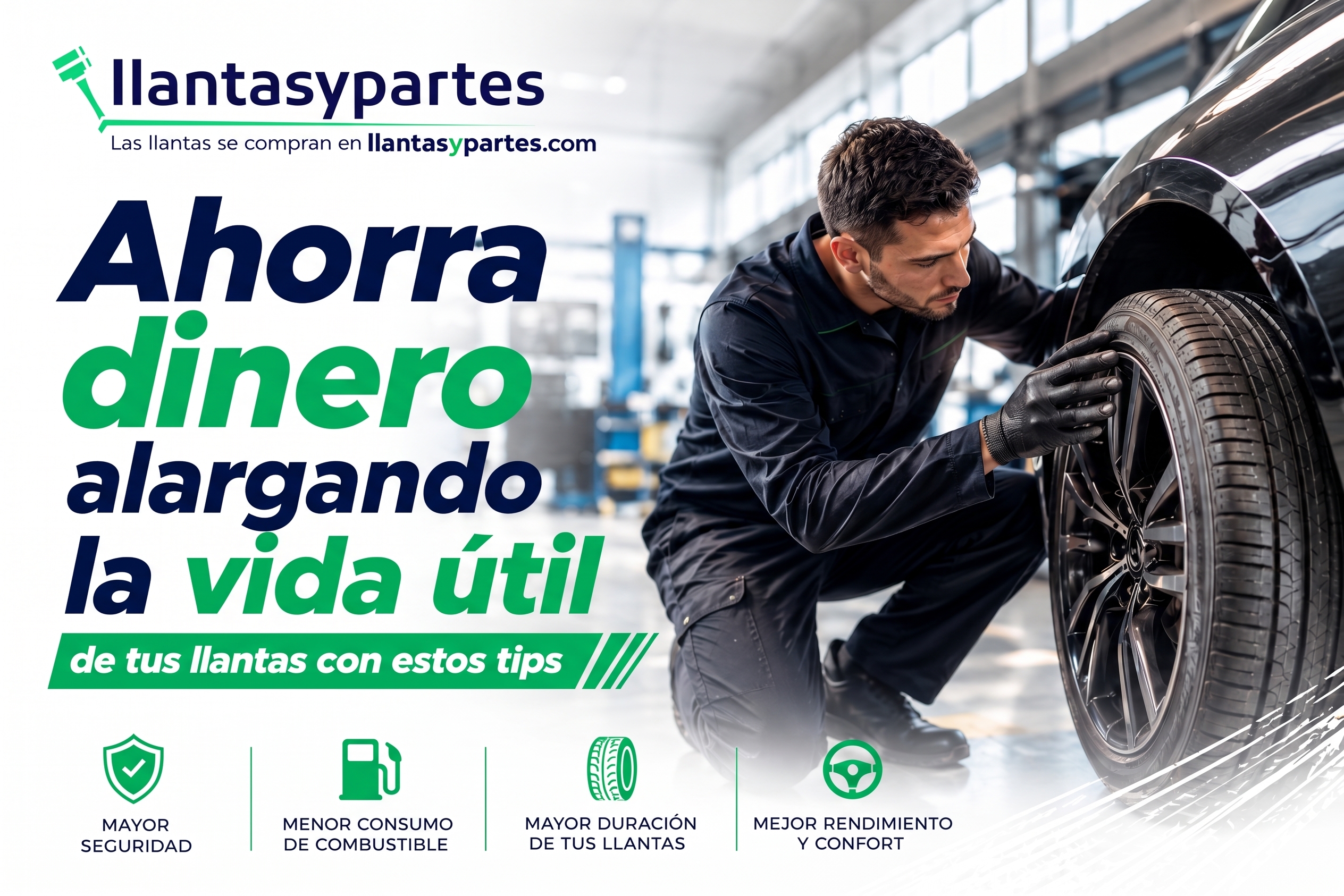 Cómo cuidar las llantas: 5 consejos para alargar su vida útil