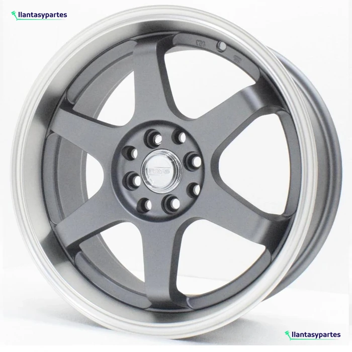Velante Wheels Rin 601 Gris mate con pestaña diamantada