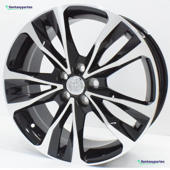 Velante Wheels Rin 75033 Negro con cara diamantada