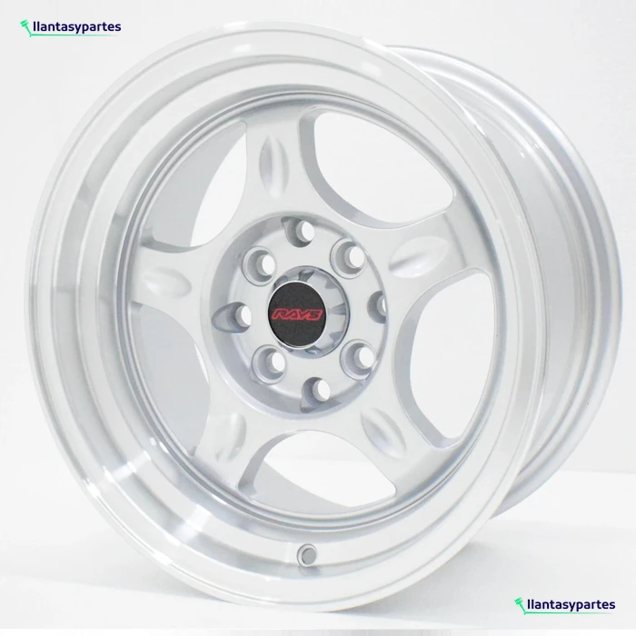 Velante Wheels Rin 5206 Plateado con pestaña diamantada