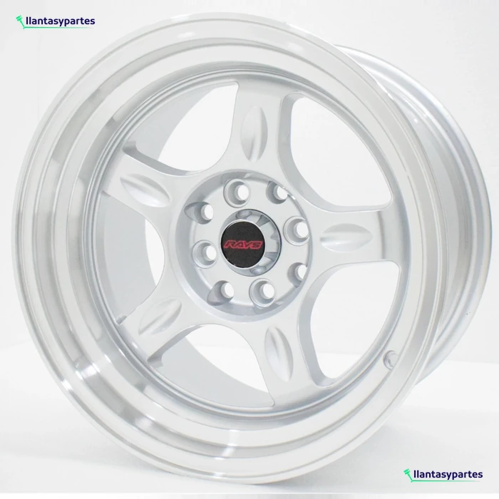 Rines de Lujo Velante Wheels Rin 5206 Plateado con pestaña diamantada - 2