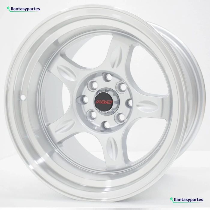 Rines de Lujo Velante Wheels Rin 5206 Plateado con pestaña diamantada - 3