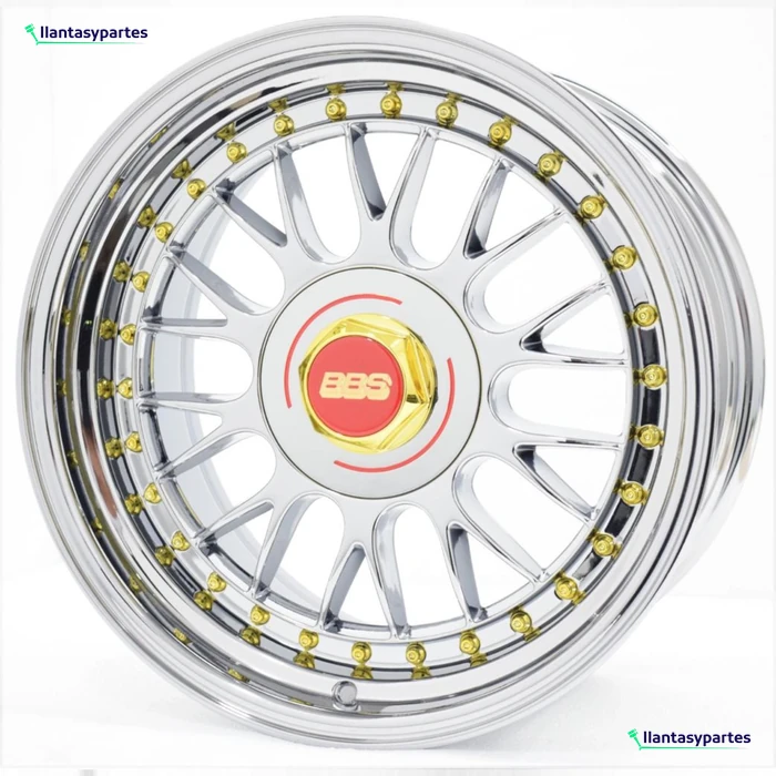 Velante Wheels Rin 7031 Cromado con remaches dorados