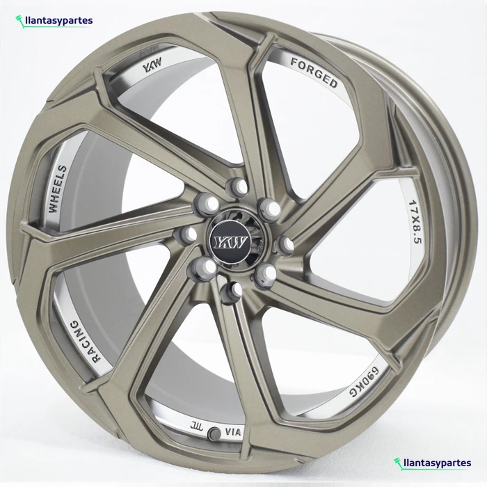 Velante Wheels Rin 7038 Bronce con pestaña pulida