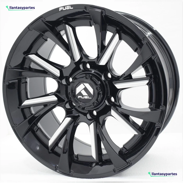 Rines de Lujo Velante Wheels Rin FF91 Negro con fresado plateado - 2