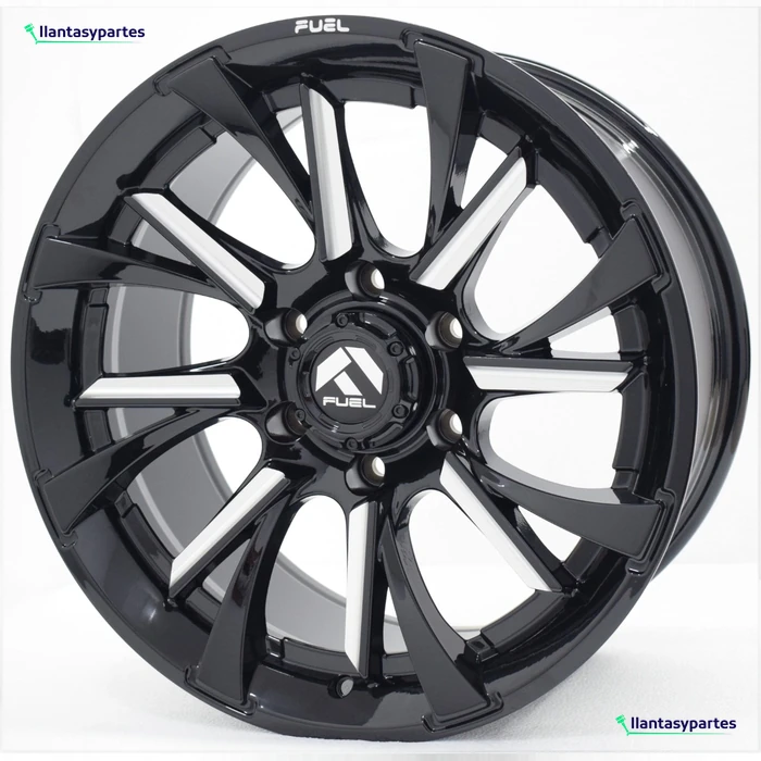 Rines de Lujo Velante Wheels Rin FF91 Negro con fresado plateado - 3