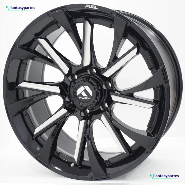 Rines de Lujo Velante Wheels Rin FF91 Negro con fresado plateado - 6