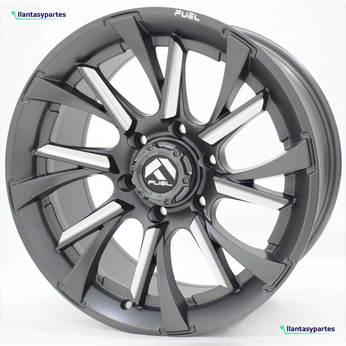 Velante Wheels Rin FF91 Gris oscuro mate con fresado plateado