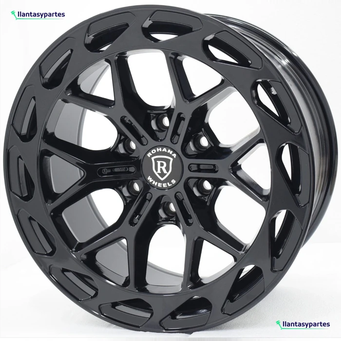 Velante Wheels Rin KF43 Negro brillante