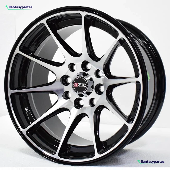 Velante Wheels Rin 1518 Negro con cara diamantada
