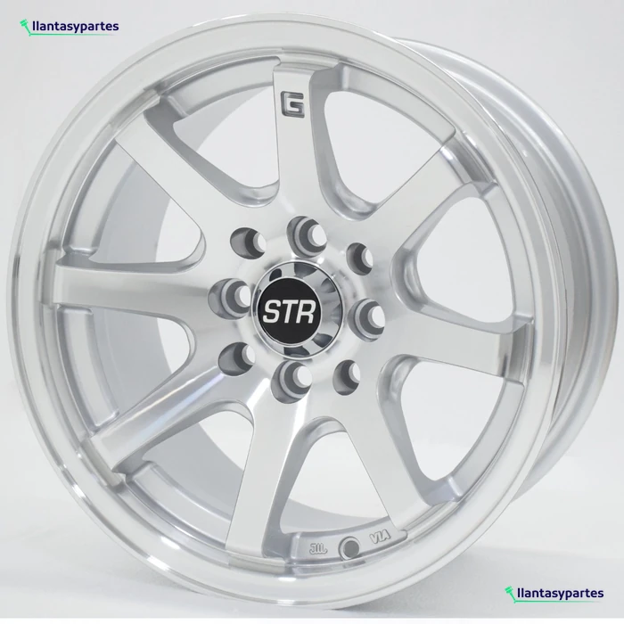Velante Wheels Rin 826 Plateado con cara diamantada