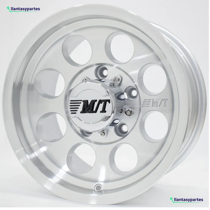 Velante Wheels Rin 2077 Plateado con cara diamantada y tapa cromada