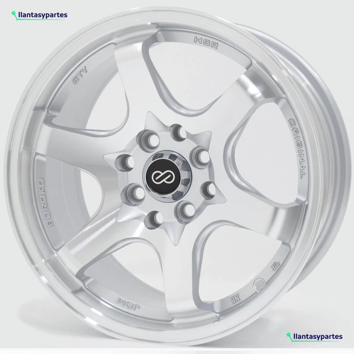 Velante Wheels Rin RHX1166 Plateado con cara diamantada