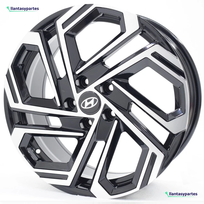 Velante Wheels Rin FBX345 Negro con cara diamantada